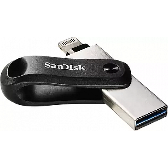 SanDisk 128GB iXpand Flash Drive Go for iPhone and iPad - SDIX60N-128G-GN6NE