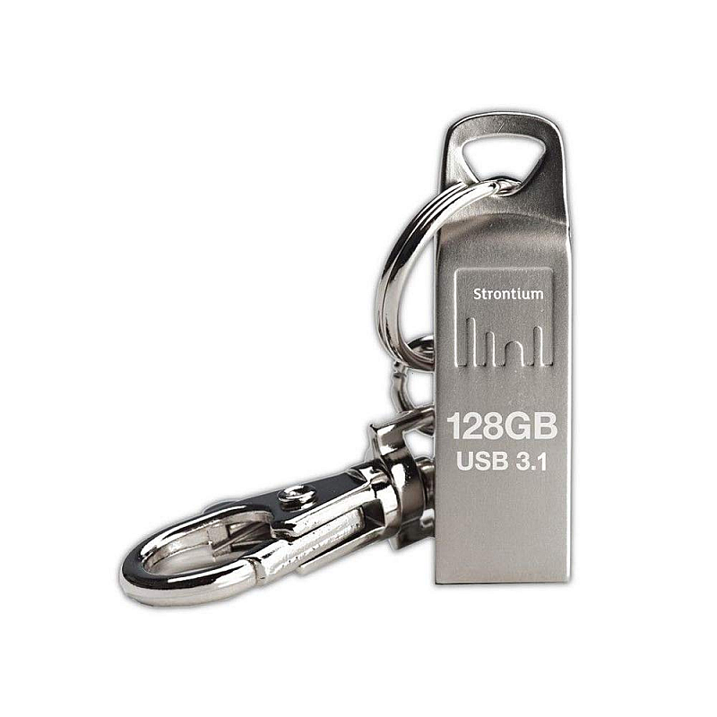 Strontium Ammo 3.1 64 GB USB Flash Drive (Silver)