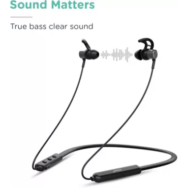 Pebble Spirit Loop Wireless Neckband Earphone (Black) Pebble Spirit Loop Wireless Neckband Earphone (Black)