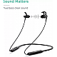 Pebble Spirit Loop Wireless Neckband Earphone (Black)