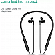 Pebble Spirit Loop Wireless Neckband Earphone (Black)