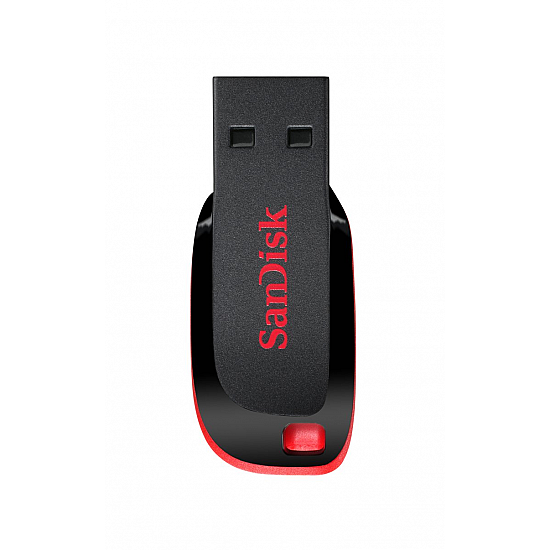 SanDisk Cruzer Blade SDCZ50-128G-I35 USB 2.0 128GB Pen Drive (Red and Black)