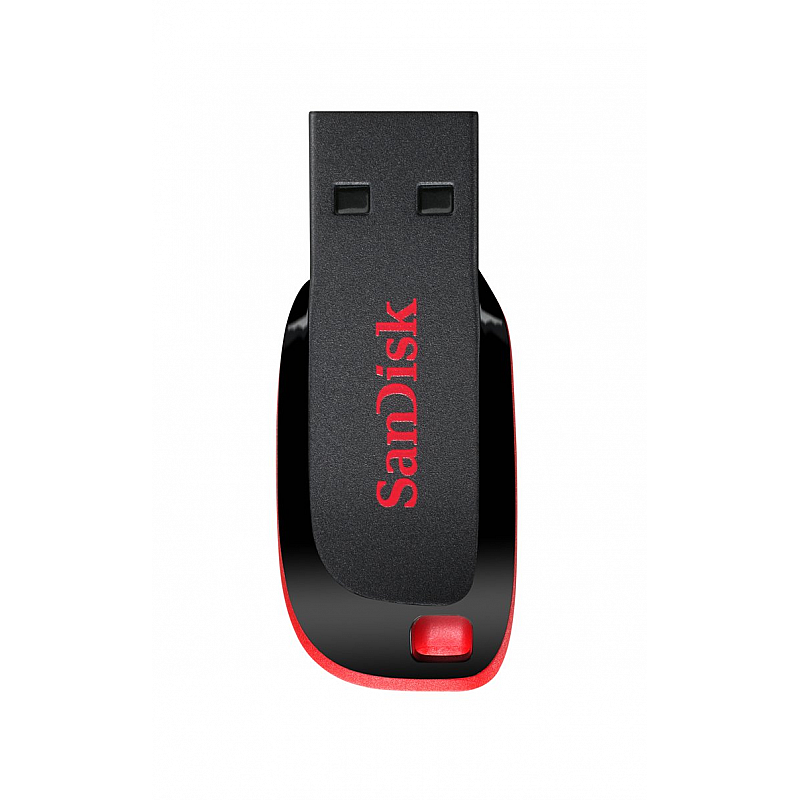 SanDisk Cruzer Blade SDCZ50-128G-I35 USB 2.0 128GB Pen Drive (Red and Black)