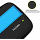 AirCase External Hard Drive Case for 2.5-Inch Hard Drive Black Blue