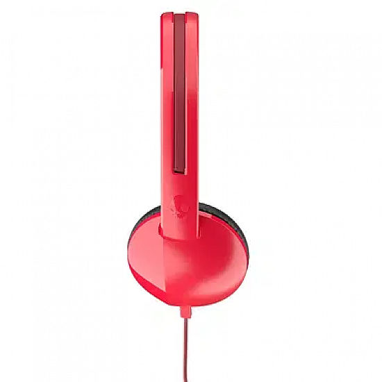 Skullcandy Stim Wired On-Ear Headphone with Mic (Red)