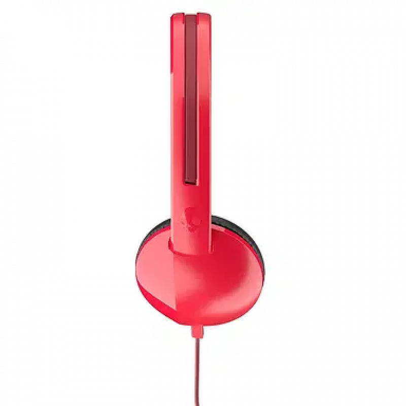 Skullcandy Stim Wired On-Ear Headphone with Mic (Red)