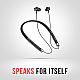 Pebble Urbane Bluetooth Wireless Neckband Earphone with deep bass Stereo Sound and inbuilt mic 