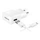 Samsung Original EP-TA13IWEUGIN Travel Adapter (White)