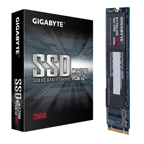 Gigabyte M.2 PCIe 256GB SSD (GP-GSM2NE8256GNTD) SSD 