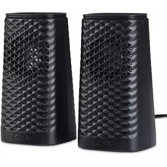 F&D V320 2.0 USB Powered Desktop and Laptop Speakers (Black)