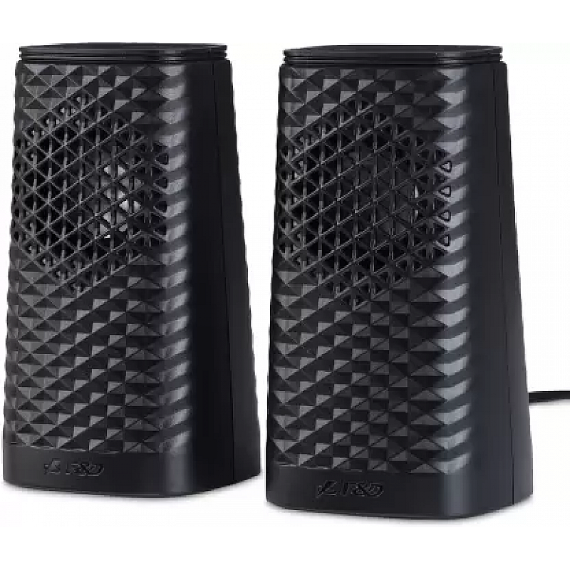 F&D V320 2.0 USB Powered Desktop and Laptop Speakers (Black)