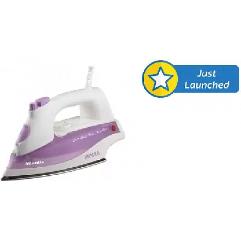 Inalsa Atlantis 1400-Watt Steam Iron (White and Purple)