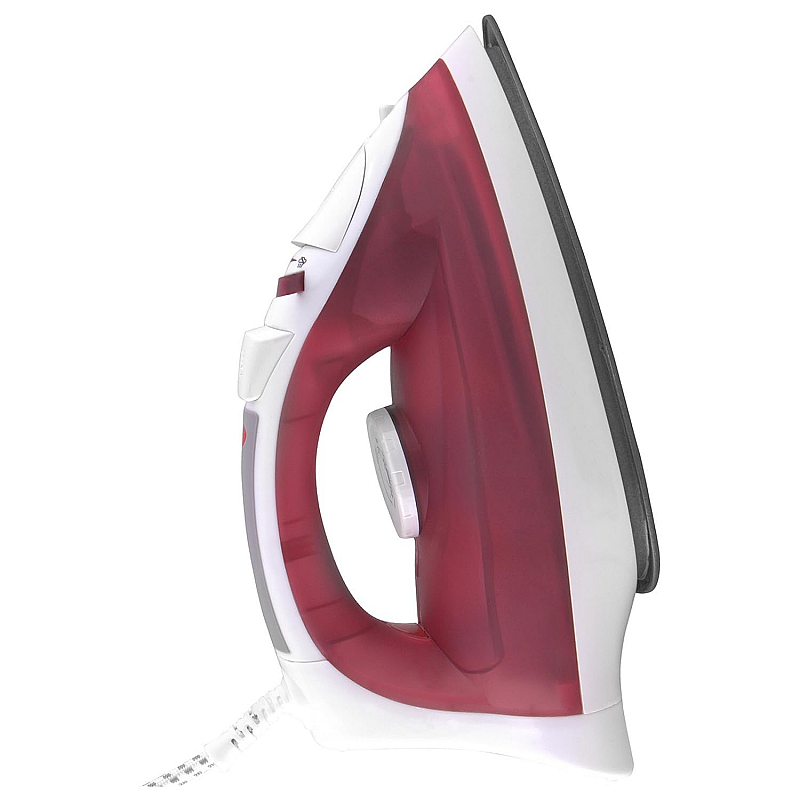 Morphy Richards Glide 1250-Watt Steam Iron (White/Red)