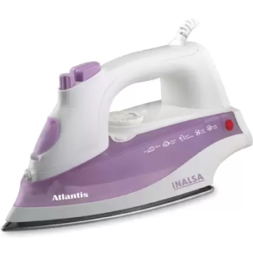 Inalsa Atlantis 1400-Watt Steam Iron (White and Purple)