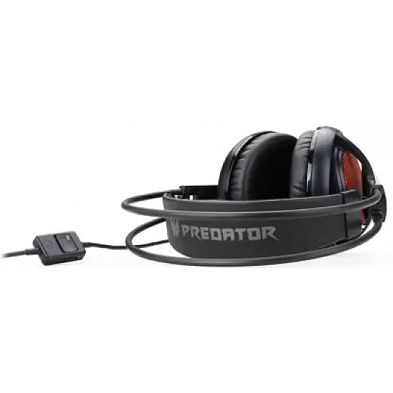 Acer Predator PHW510 Wired Headset Gaming Headphone Black, On the Ear