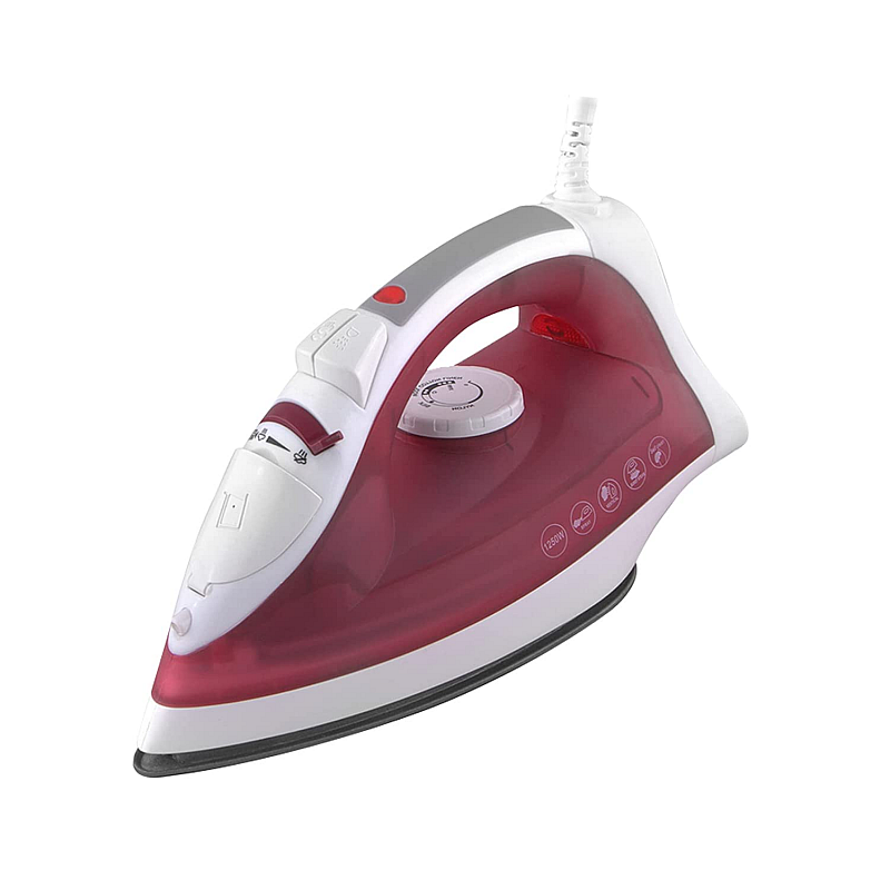 Morphy Richards Glide 1250-Watt Steam Iron (White/Red)