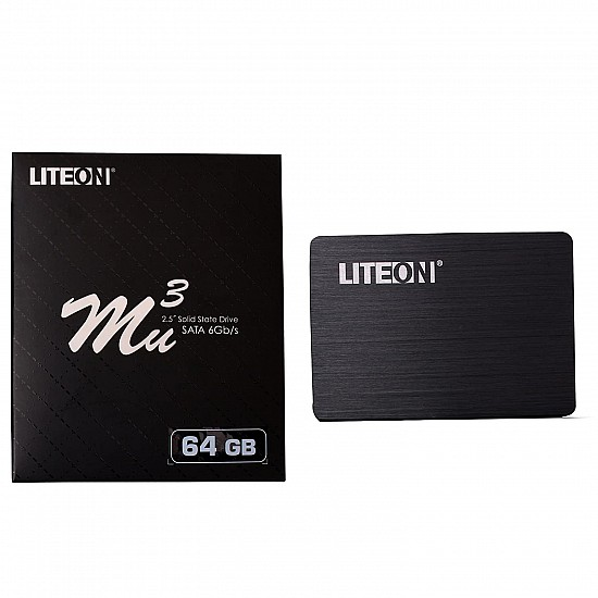 Liteon 64GB MU 3 Series Internal Solid-State Drives SATA 6.0 Gb/s