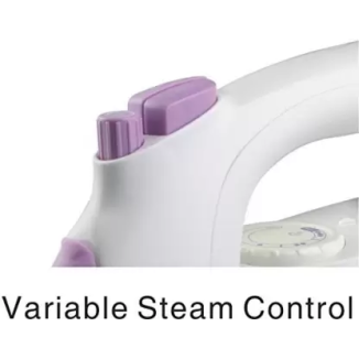 Inalsa Atlantis 1400-Watt Steam Iron (White and Purple) Inalsa Atlantis 1400-Watt Steam Iron (White and Purple)