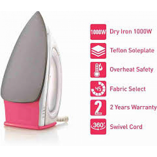 Syska Stellar SDI-03 Dry Iron (pink)