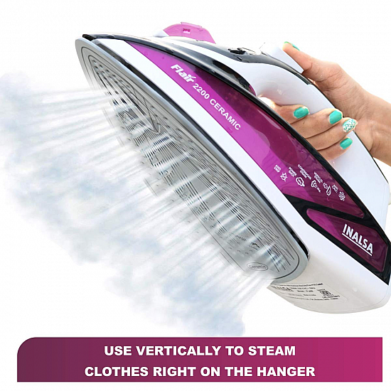 Inalsa Flair 2200 W Steam Iron, White