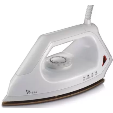 SYSKA SDI-04 1100-Watt Ezio Dry Iron (White) SYSKA SDI-04 1100-Watt Ezio Dry Iron (White)