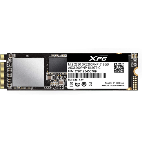 Adata XPG SX8200 Pro 3D NAND 512GB Solid State Drive Adata XPG SX8200 Pro 3D NAND 512GB Solid State Drive