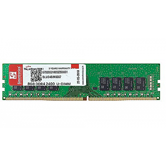 PIS Simmtronics 8GB 2400MHz DDR4 SDRAM for Desktop/PC