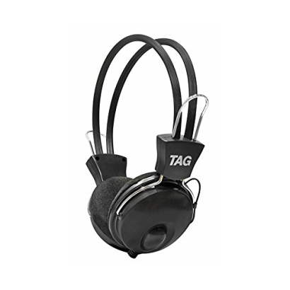 Tag Multimedia Headphone with Mic 470 (Dual - 3.5MM jack for Headphone and mic) Tag Multimedia Headphone with Mic 470 (Dual - 3.5MM jack for Headphone and mic)