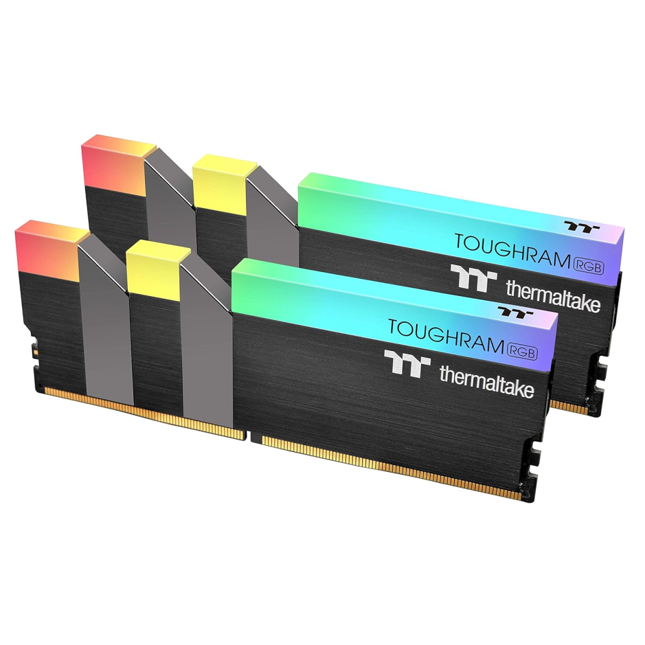 Thermaltake TOUGHRAM RGB 16GB (8GB x 2) 3000 MHz DDR4 Desktop Gaming Memory (R009D408GX2-3000C16B)