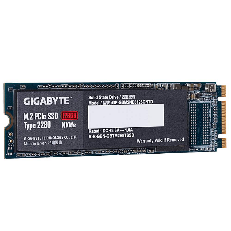 Gigabyte 128GB SSD M.2 PCIe x2