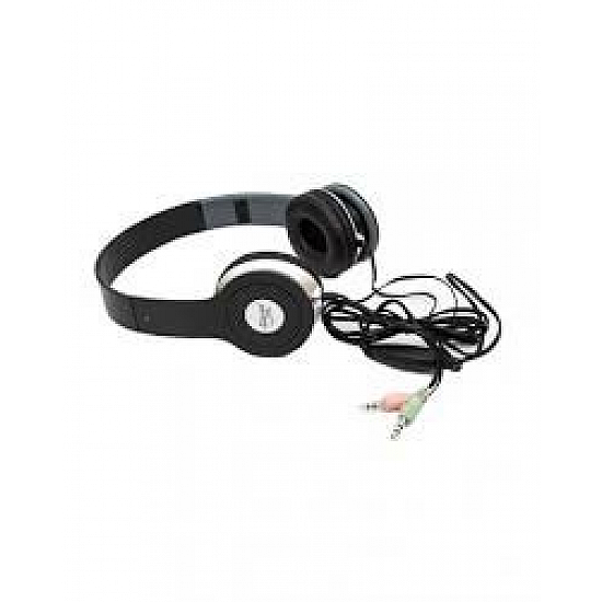 Tech-com SSD-319 Stereo Headphones  Black