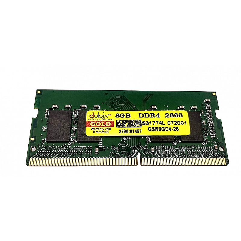 Dolgix Gold 8GB DDR4 2666MHz Laptop Ram SODIMM Memory Module