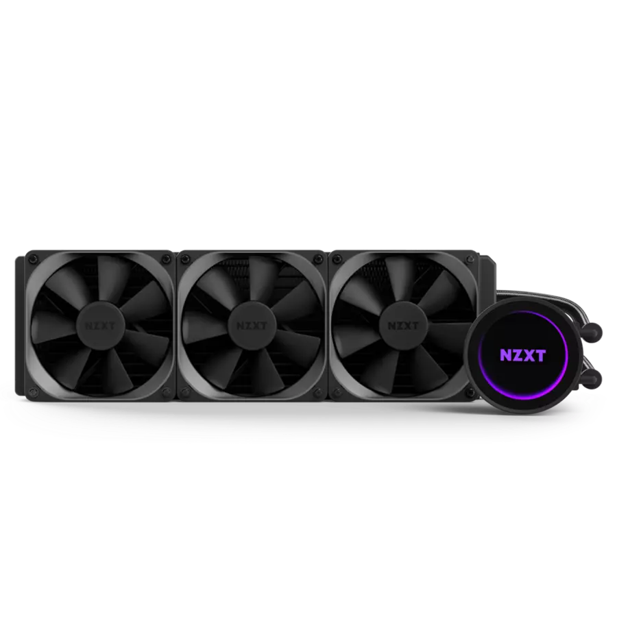 NZXT Kraken X72 360mm RL-KRX72-01 AIO RGB CPU Liquid Cooler CAM-Powered