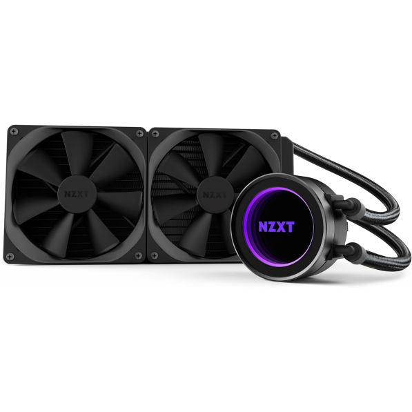 NZXT Kraken X62 CAM Powered 280 mm RGB AIO Liquid Cooler with AER P Radiator NZXT Kraken X62 CAM Powered 280 mm RGB AIO Liquid Cooler with AER P Radiator