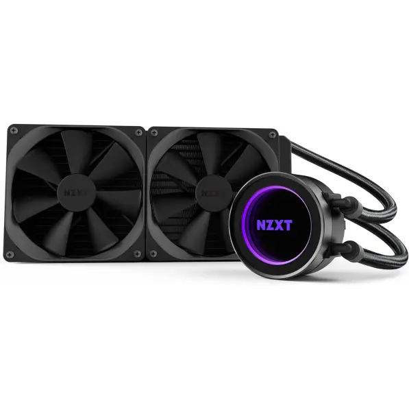 NZXT Kraken X62 CAM Powered 280 mm RGB AIO Liquid Cooler with AER P Radiator