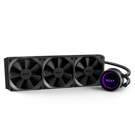 NZXT Kraken X72 360mm RL-KRX72-01 AIO RGB CPU Liquid Cooler CAM-Powered 