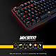 Ant Esports MK3000 Multicolour LED Backlit Wired Mechanical Gaming Keyboard with Blue Switches (Black)