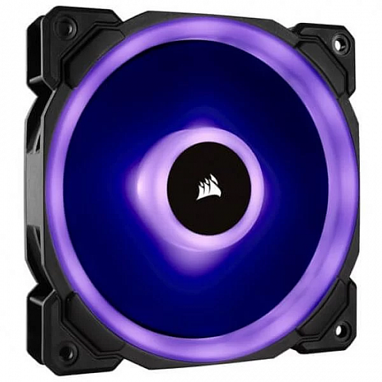 Corsair LL Series LL120 RGB 120mm Dual Light Loop RGB LED PWM Fan 3 Fan Pack with Lighting Node Pro (CO-9050072-WW)