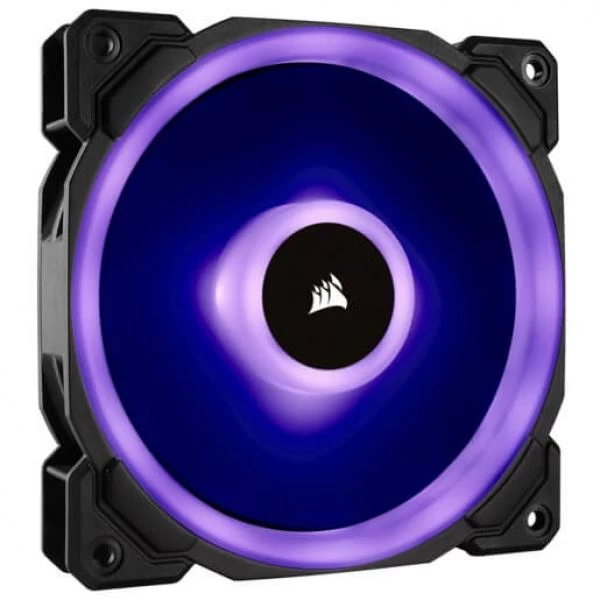 Corsair LL Series LL120 RGB 120mm Dual Light Loop RGB LED PWM Fan 3 Fan Pack with Lighting Node Pro (CO-9050072-WW) Corsair LL Series LL120 RGB 120mm Dual Light Loop RGB LED PWM Fan 3 Fan Pack with Lighting Node Pro (CO-9050072-WW)