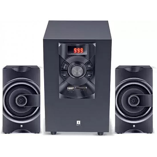 iBall SoundKing i3-2.1 Multimedia Speaker, Black