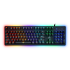 Ant Esports MK3000 Multicolour LED Backlit Wired Mechanical Gaming Keyboard with Blue Switches (Black)