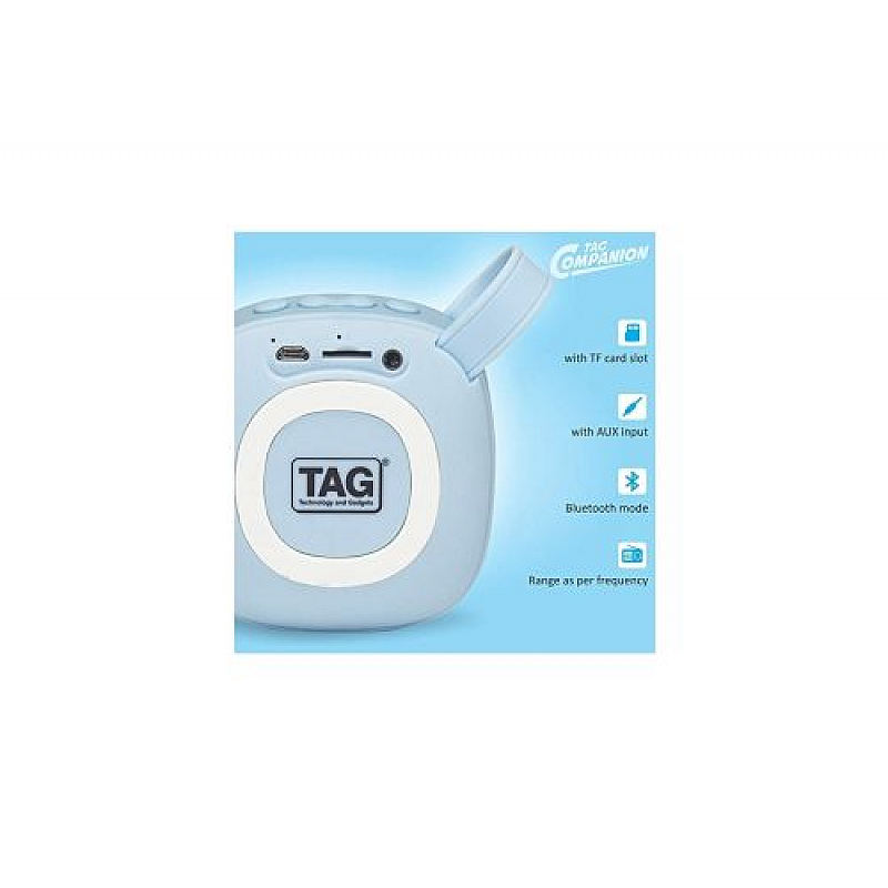 TAG Bluetooth Speaker - Companion (Blue)