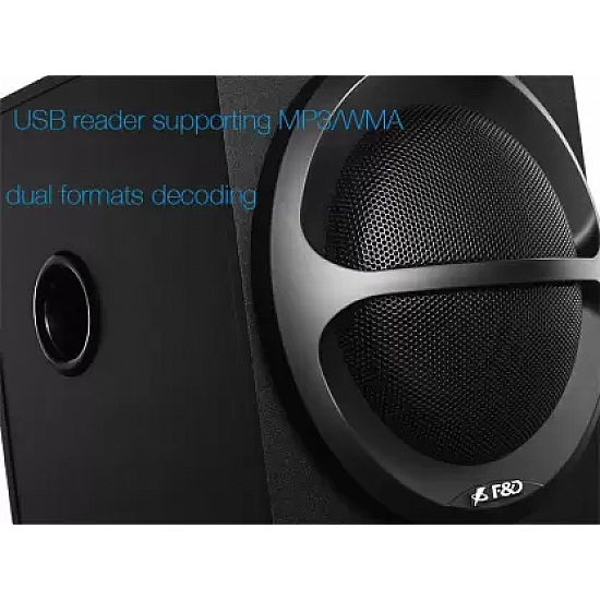 F&D A111X 2.1 Channel Multimedia Bluetooth Speakers (Black)