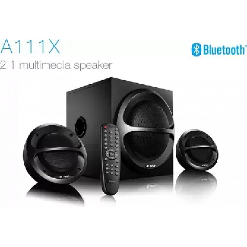 F&D A111X 2.1 Channel Multimedia Bluetooth Speakers (Black)