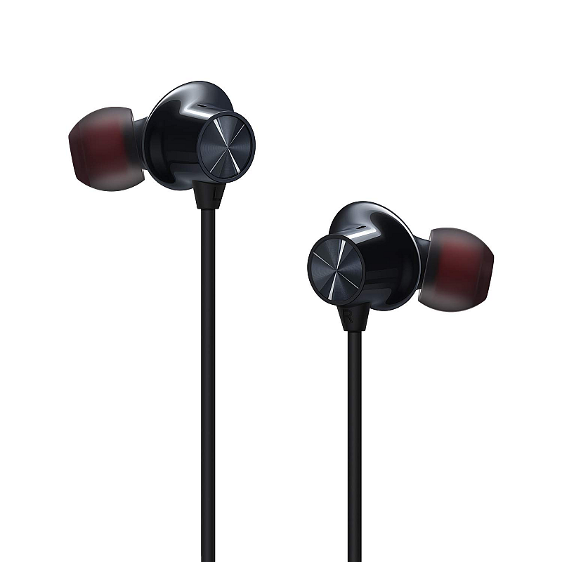 One Plus Bullets Wireless Z In-Ear Bluetooth Earphone with Mic (Black)