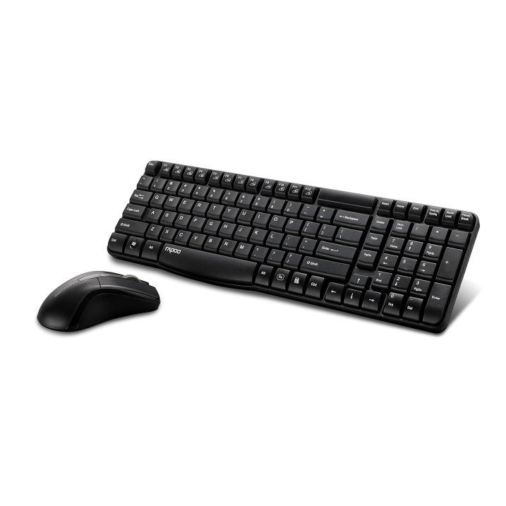 Rapoo X1800 Wireless Keyboard and Mouse Combo (Black) Rapoo X1800 Wireless Keyboard and Mouse Combo (Black)