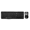 Rapoo X1800 Wireless Keyboard and Mouse Combo (Black)