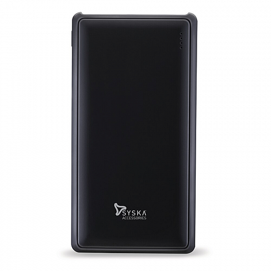 Syska 20000 mAh Li-Polymer Power Pro200 Power Bank (Black)