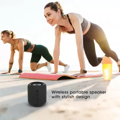 ZEBRONICS Zeb-Music Bomb 10 Watt 1.0 Channel, 1.1 Channel Truly Wireless Bluetooth Portable Speaker (Black) ZEBRONICS Zeb-Music Bomb 10 Watt 1.0 Channel, 1.1 Channel Truly Wireless Bluetooth Portable Speaker (Black)
