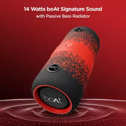 boAt Stone 1200F Bluetooth Speaker (Black Raptor, Stereo Channel boAt Stone 1200F Bluetooth Speaker (Black Raptor, Stereo Channel